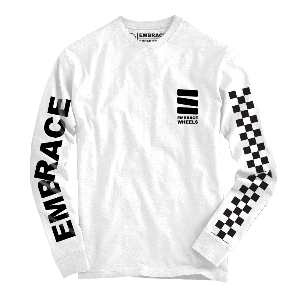 CHECKER - WHITE - LS