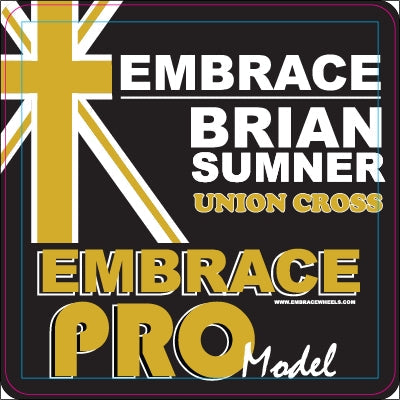 Brian Sumner - UNION CROSS - BLACK - 54mm