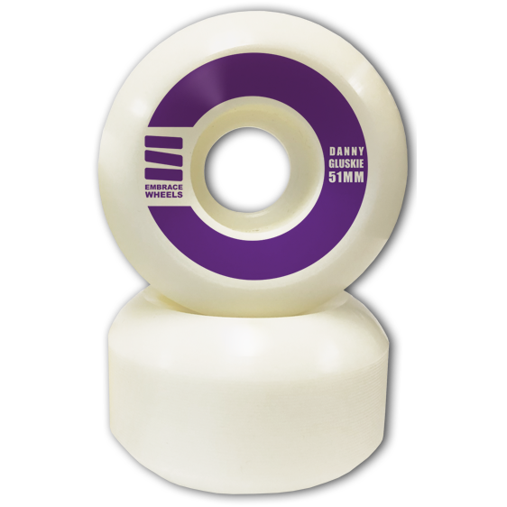 '-Embrace LS Danny Gluskie Pro "grape" 51mm - 100A Street Formula - Siren Skate Shop