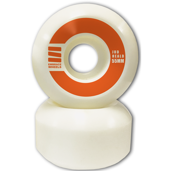 '-Embrace LS Jud Heald Pro "orange" 55mm  - 100A Street Formula - Siren Skate Shop