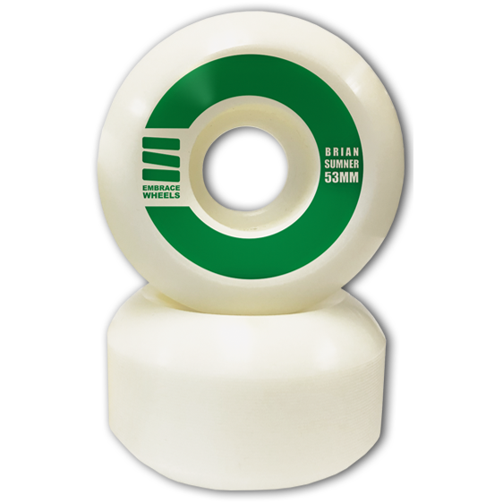 '-Embrace LS Brian Sumner Pro "apple" 53mm - 100A Street Formula - Siren Skate Shop